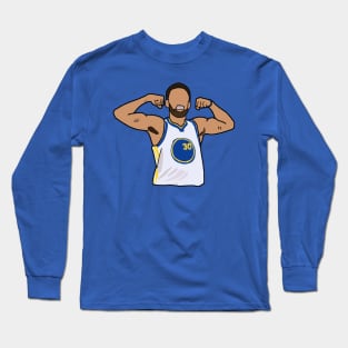 Steph Curry Flex - NBA Golden State Warriors Long Sleeve T-Shirt